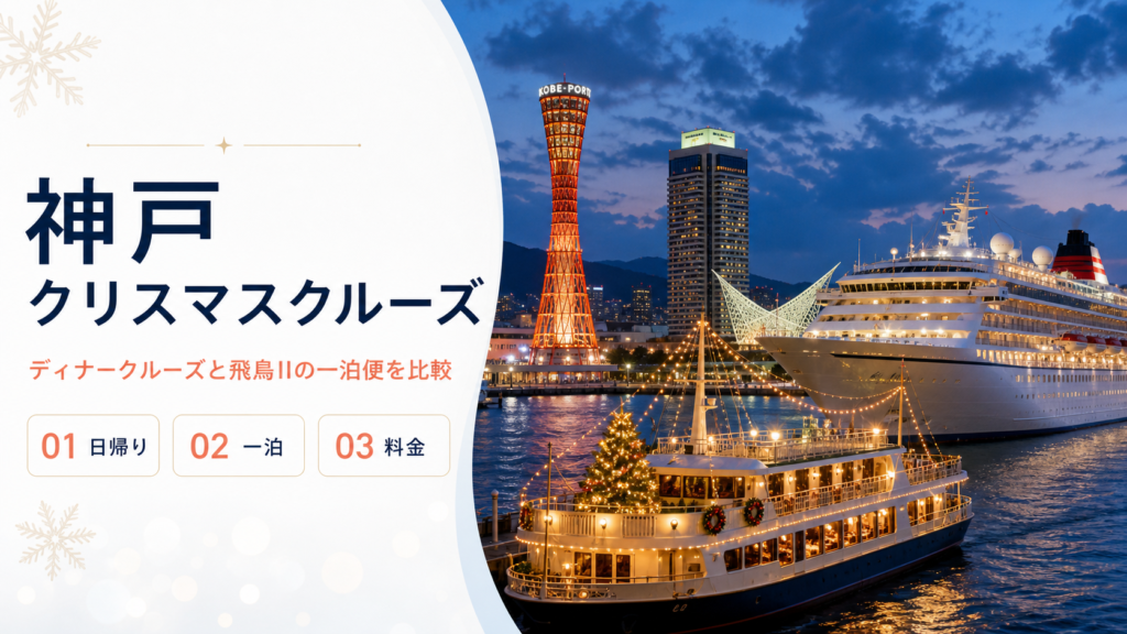 神戸 クリスマス クルーズのhero図解