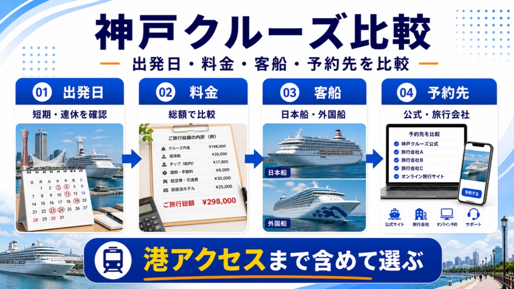 神戸 クルーズのhero図解