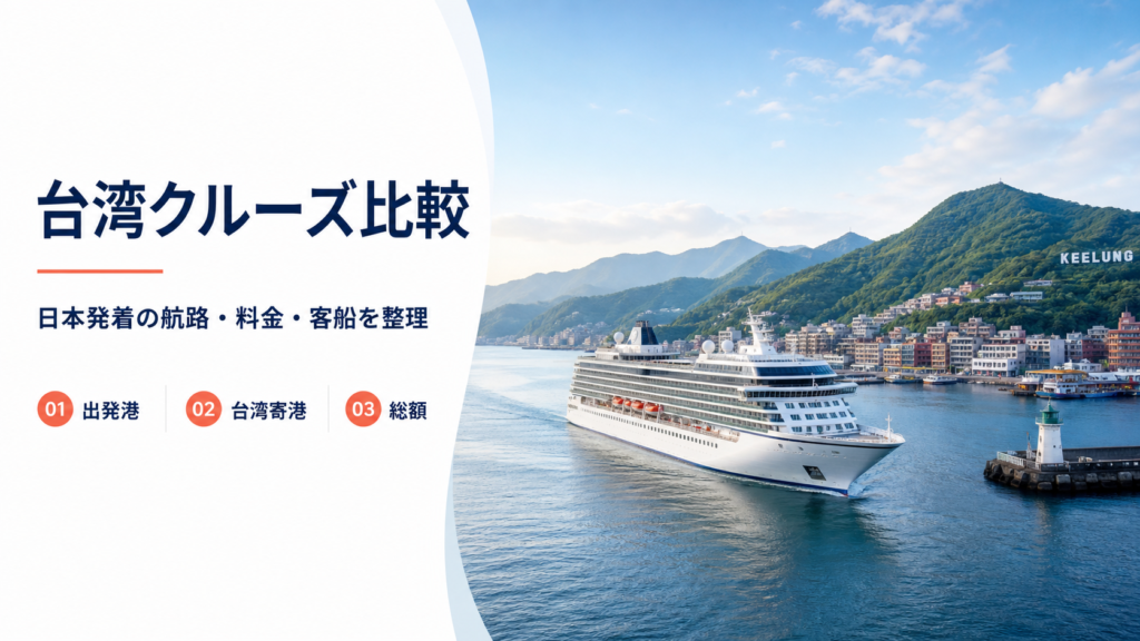 クルーズ 台湾のhero図解