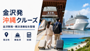 金沢発 沖縄 クルーズ比較のhero図解